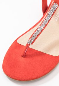 Marco Tozzi T-bar sandals - burned orange