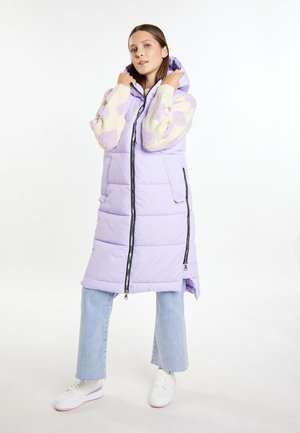 LANGE  - Weste - lavender