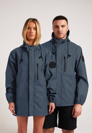ELEMENTS HOODED RAINCOAT - Parka - GREY