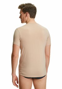 FALKE DAILY CLIMATE CONTROL OUTLAST® V NECK - Hemd - camel