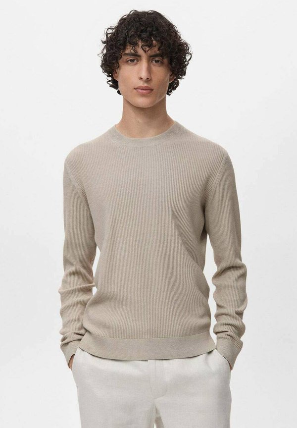 Strickpullover - beige