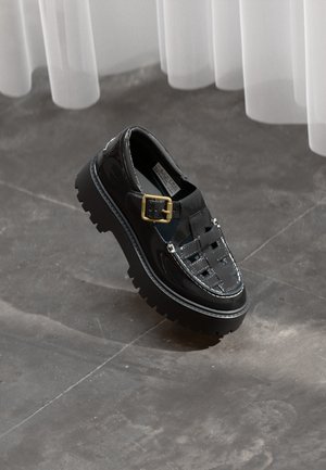 STONE STREET MARY JANE - Platform heels - black