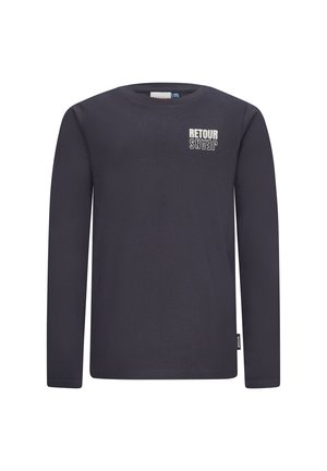 FRANK - Maglietta a manica lunga - dark raisin