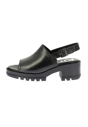 Sandales à plateforme - noir