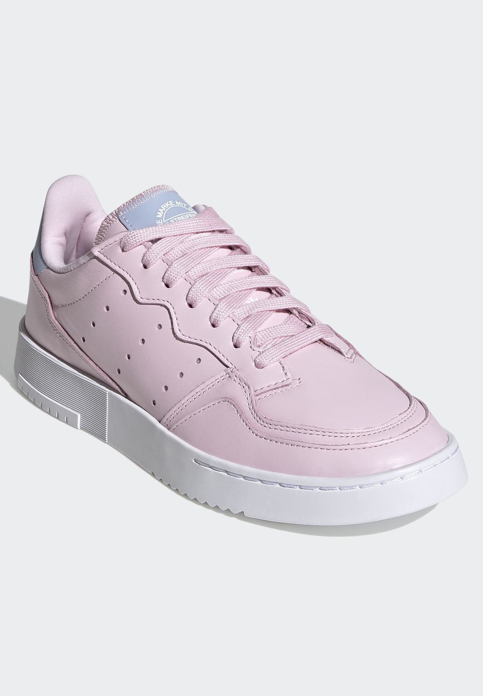 adidas Originals SUPERCOURT SHOES - Baskets basses - pink/rose - ZALANDO.FR