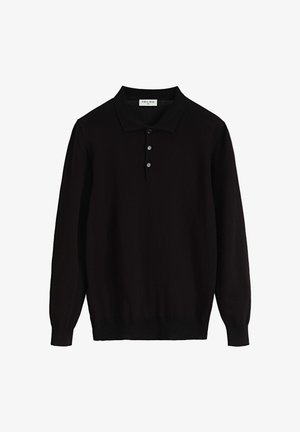 À COL - Polo - noir