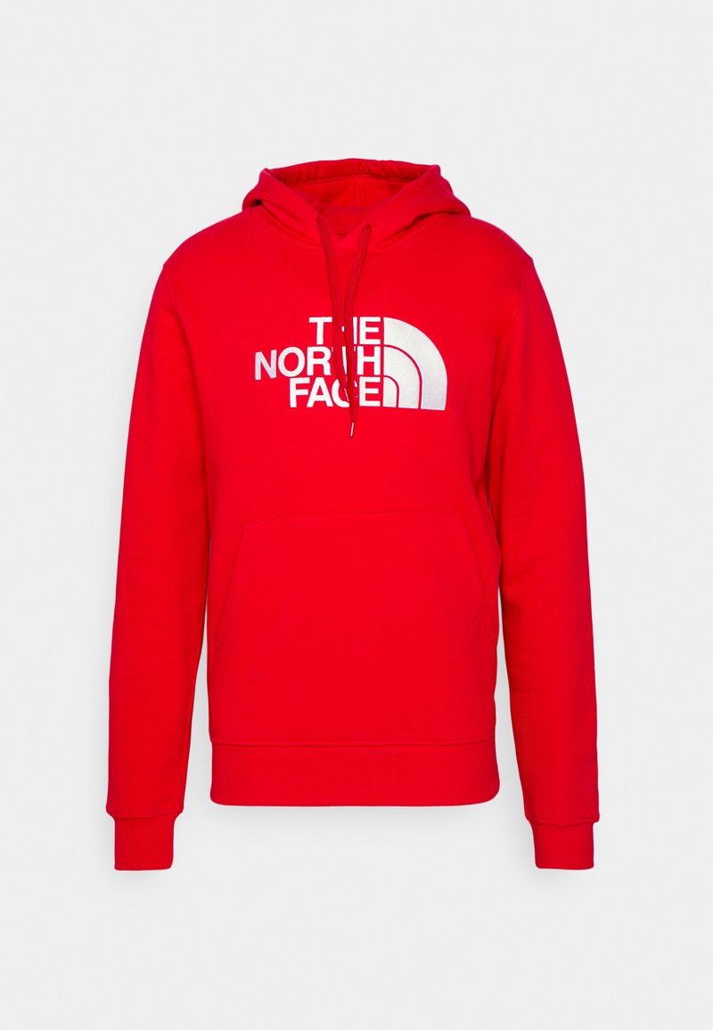 red hoodie north face