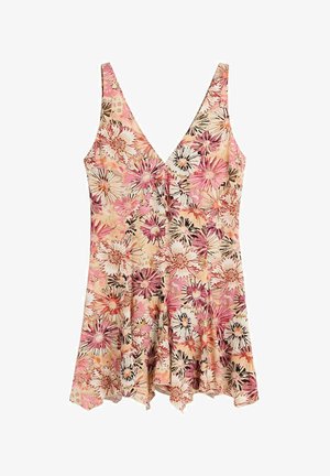 Desigual, DRESS - PRINTED MIDI DRESS . - Päevakleit - pink