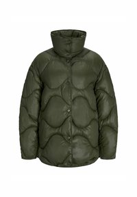 SHINY QUILTED OTW SN - Geacă - grape leaf