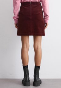 Marc O'Polo DENIM SHAPE - A-Linien-Rock - orante plum