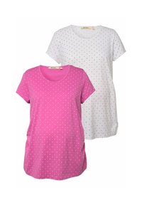 2ER-PACK - T-Shirt print - pink fuchsia