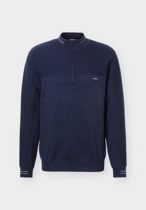 Calvin Klein Golf, JUPITER 1/2 ZIP SWEATER - Πουλόβερ - navy
