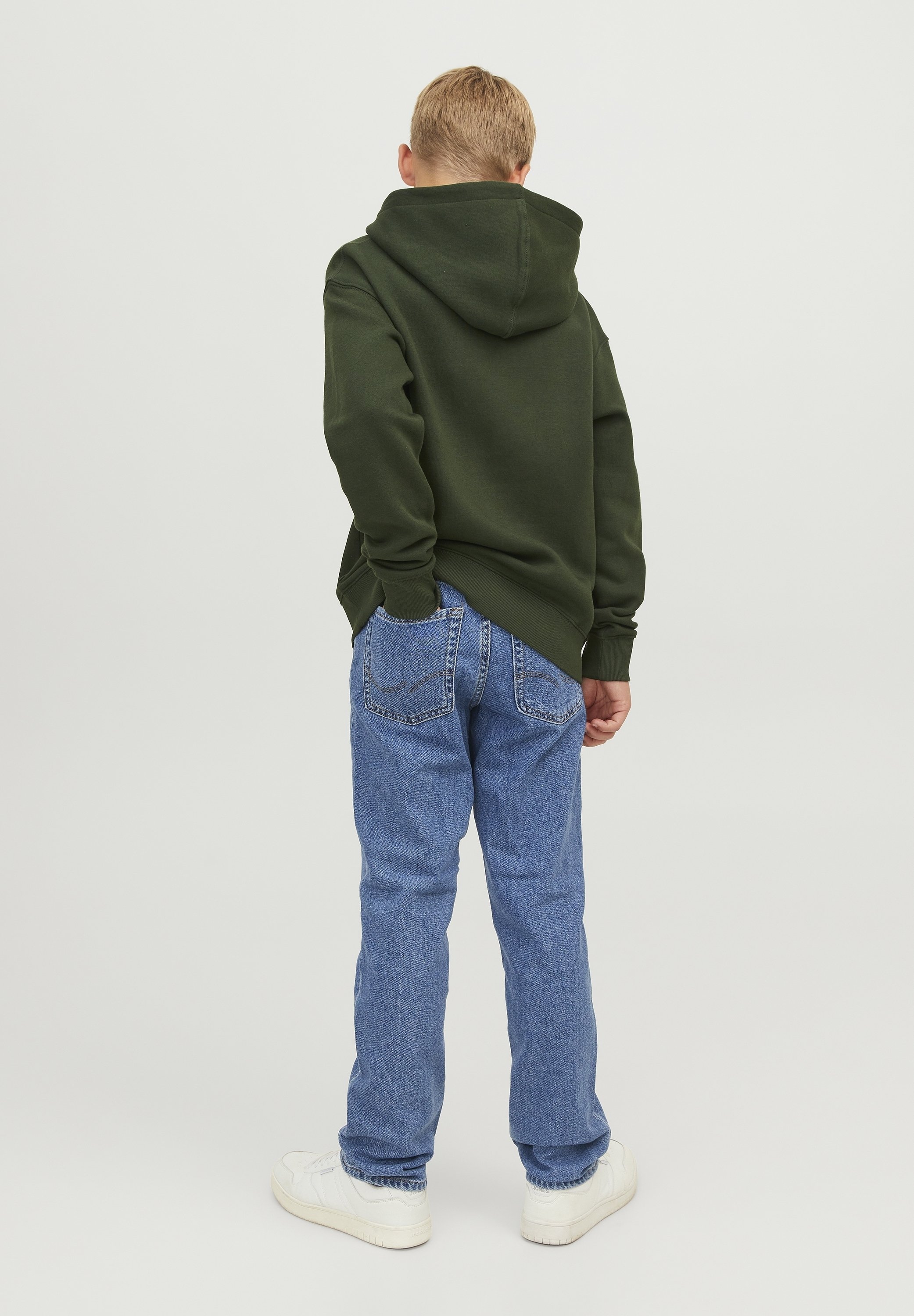 Jack & Jones Junior Clark - Jeansy Straight Leg/niebieski