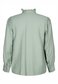 Zizzi MIT RUFFLES - Košilová halenka  - green bay