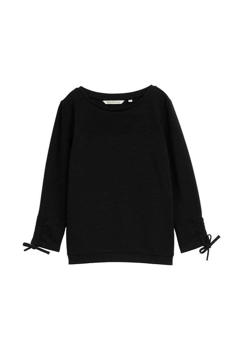 Tom Tailor Denim Sweater zwart