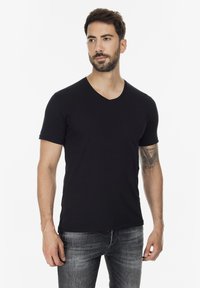 Buratti Jednoduché tričko - black