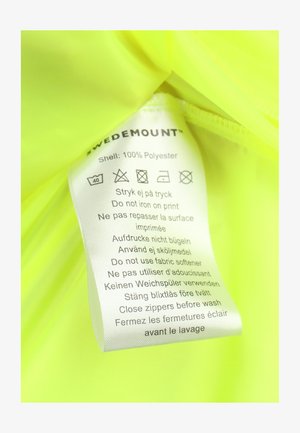 Swedemount PACKABLE WIND - Veste sans manches - neon