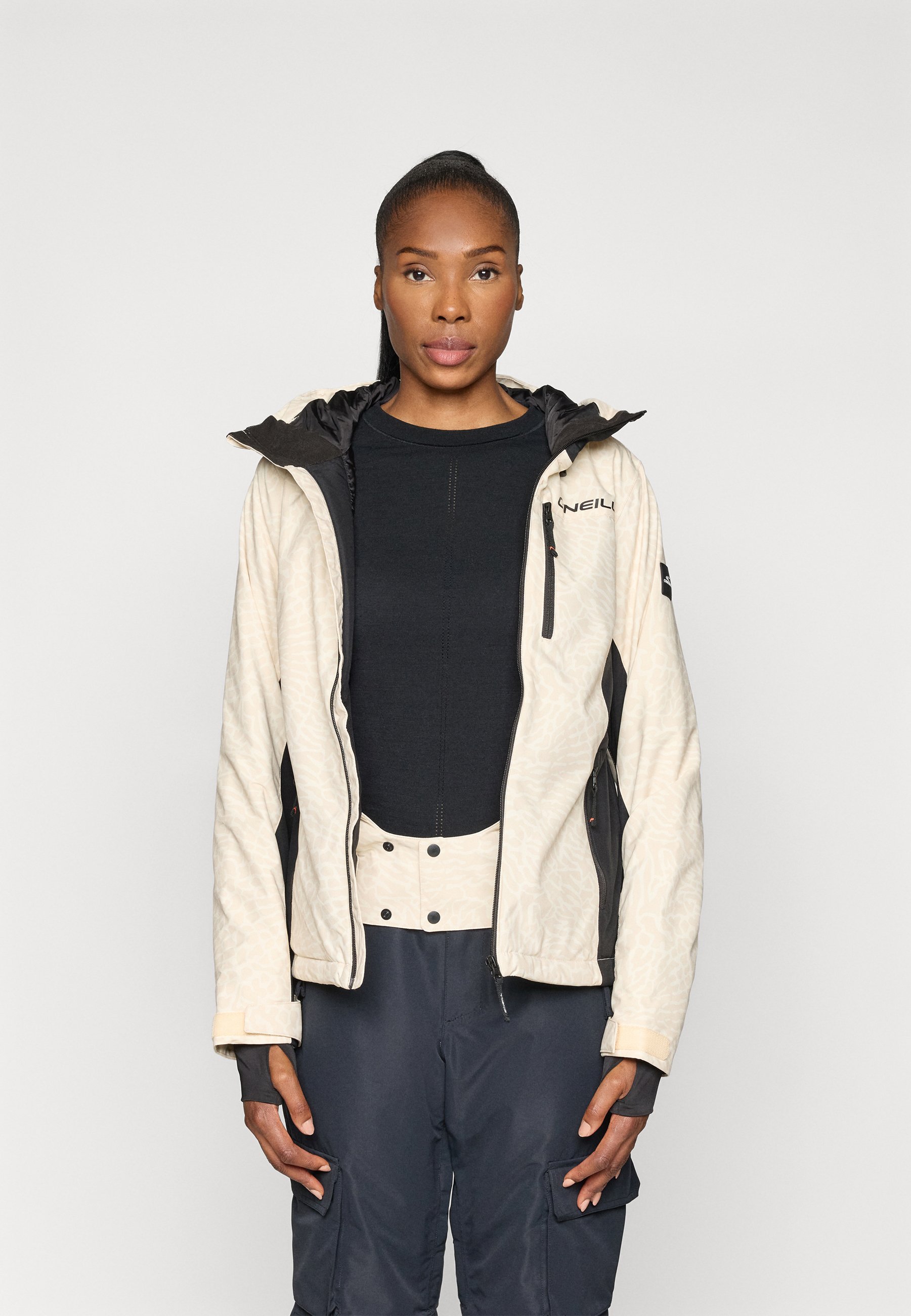 美品　O'NEILLオニール CSBスノーボードウェアセットレディースM O'Neill FWC'CRUZ DUO SNOW JACKET - Ski jacket - macron animalica
