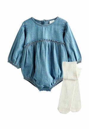 REGULAR FIT SET - Legíny – nohavice - denim