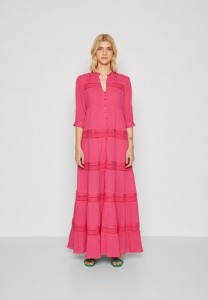 KIRA DRESS - Vestito lungo - hot pink