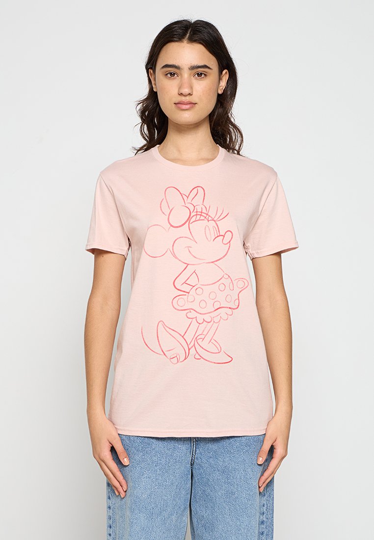 Disney T-shirt print roze Disney T-shirt print roze