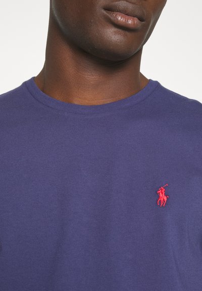 Polo Ralph Lauren CUSTOM SLIM FIT JERSEY CREWNECK T-SHIRT - Basic póló - boathouse navy