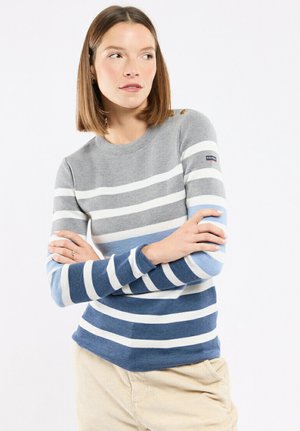 Armor lux, Pullover - obscur nature flax sleet