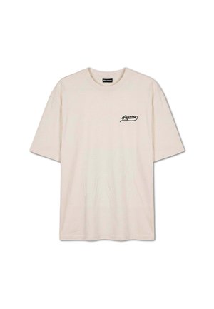 Pegador, PEGADOR OVERSIZED T-SHIRT MASSA - T-Shirt print - cream