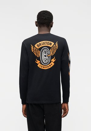 PAYSON - Maglietta a manica lunga - black