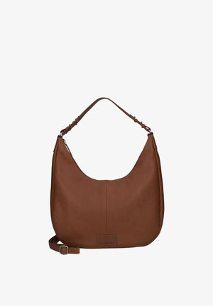 Burkely, SOFT SKYLAR HOBO ROUND - Handtasche - cognac