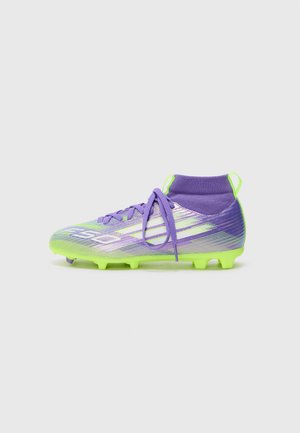 F50 LEAGUE - Chaussures de foot à crampons - purple rush/white/lucid lemon
