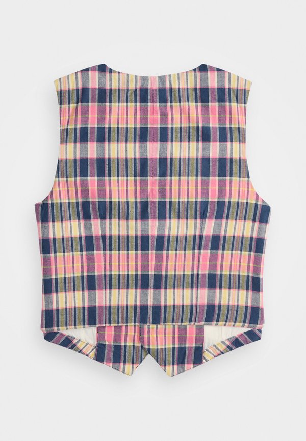 PLAID COTTON VEST - Waistcoat2