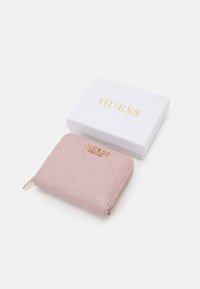 Guess CARLY SMALL ZIP AROUND - Portofel - mauve