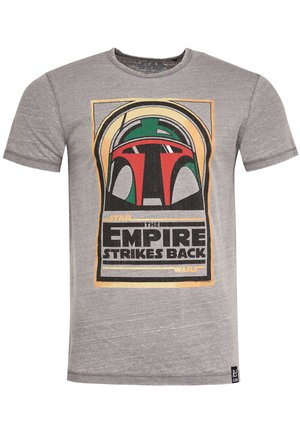 Re:Covered, STAR WARS BOBA FETT EMPIRE STRIKES BACK - T-shirt print - hellgrau