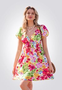 Cupshe FLORAL SWEETHEART  - Freizeitkleid - multi-coloured