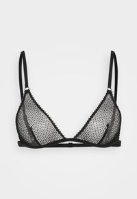 SOFT BRA - Kergelt toetav spordirinnahoidja - black