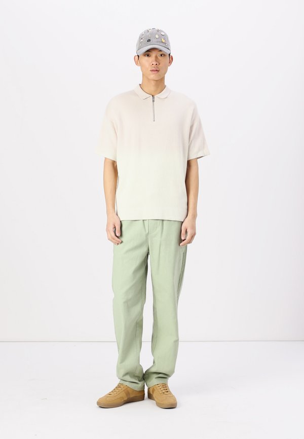JJTROY ZIP - Polo shirt - moonbeam4