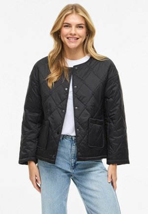 VISILLA GESTEPPTE - Jas - black beauty