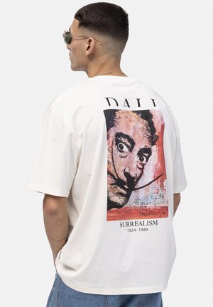 GUSTAVO TEE GOTS - T-shirts med print - pristine