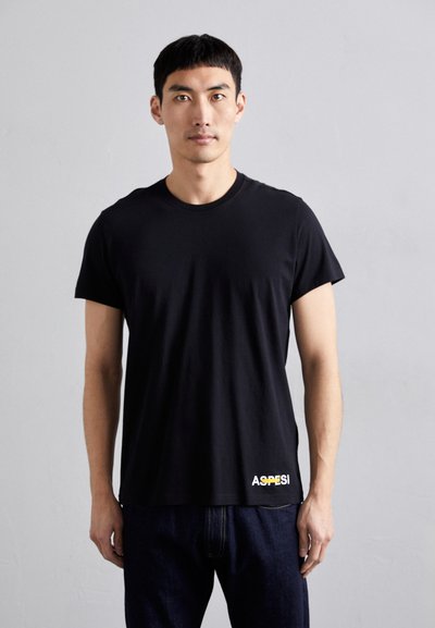 ASPESI T-shirt basic - black