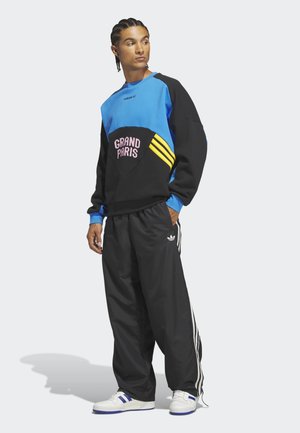 adidas Originals, Sweatshirt - black lucid ray blue crew yellow