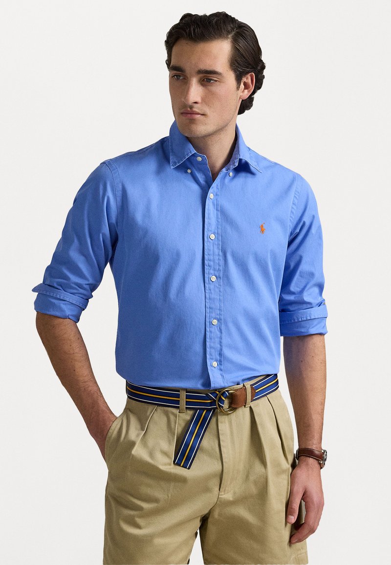 Polo Ralph Lauren - CUSTOM FIT TWILL SHIRT - Camisa - blue, Ampliar
