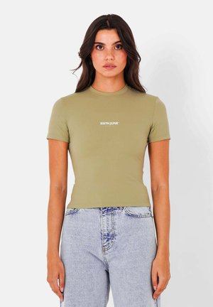 T-Shirt basic - kaki