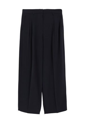 comma, HOSE - Trousers - navy