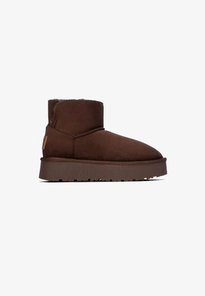 XTI, BOTIN DE MUJER PLANO - Botas para la nieve - marron