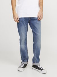 Jack & Jones - TIM ORIGINAL  - Slim fit jeans - blue denim Thumbnail Image 1