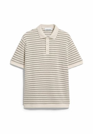 ARMEDANGELS, MAARIO KNIT - Poloshirt - pure-claystone