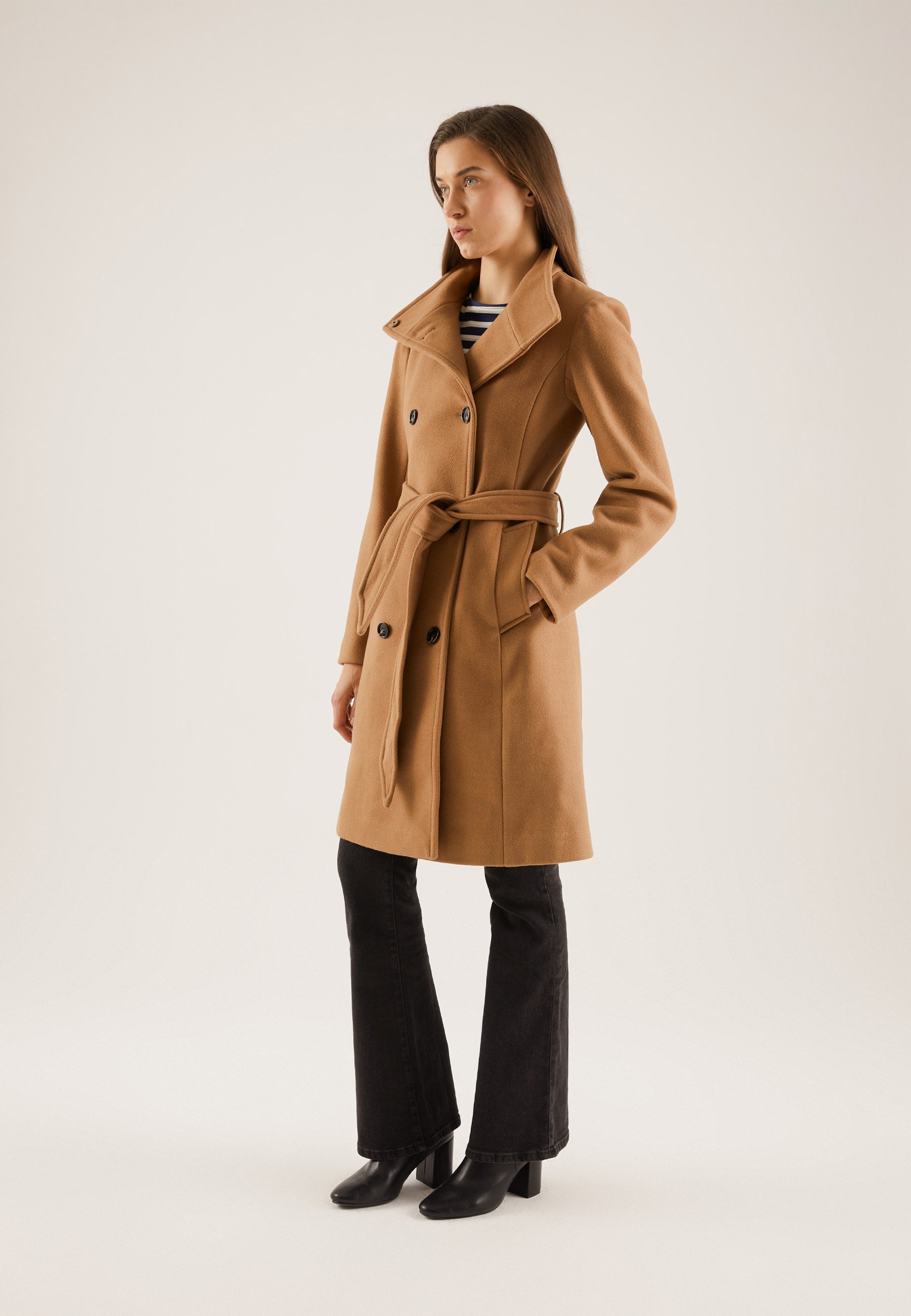 Anna Field Classic coat - camel - Zalando.co.uk