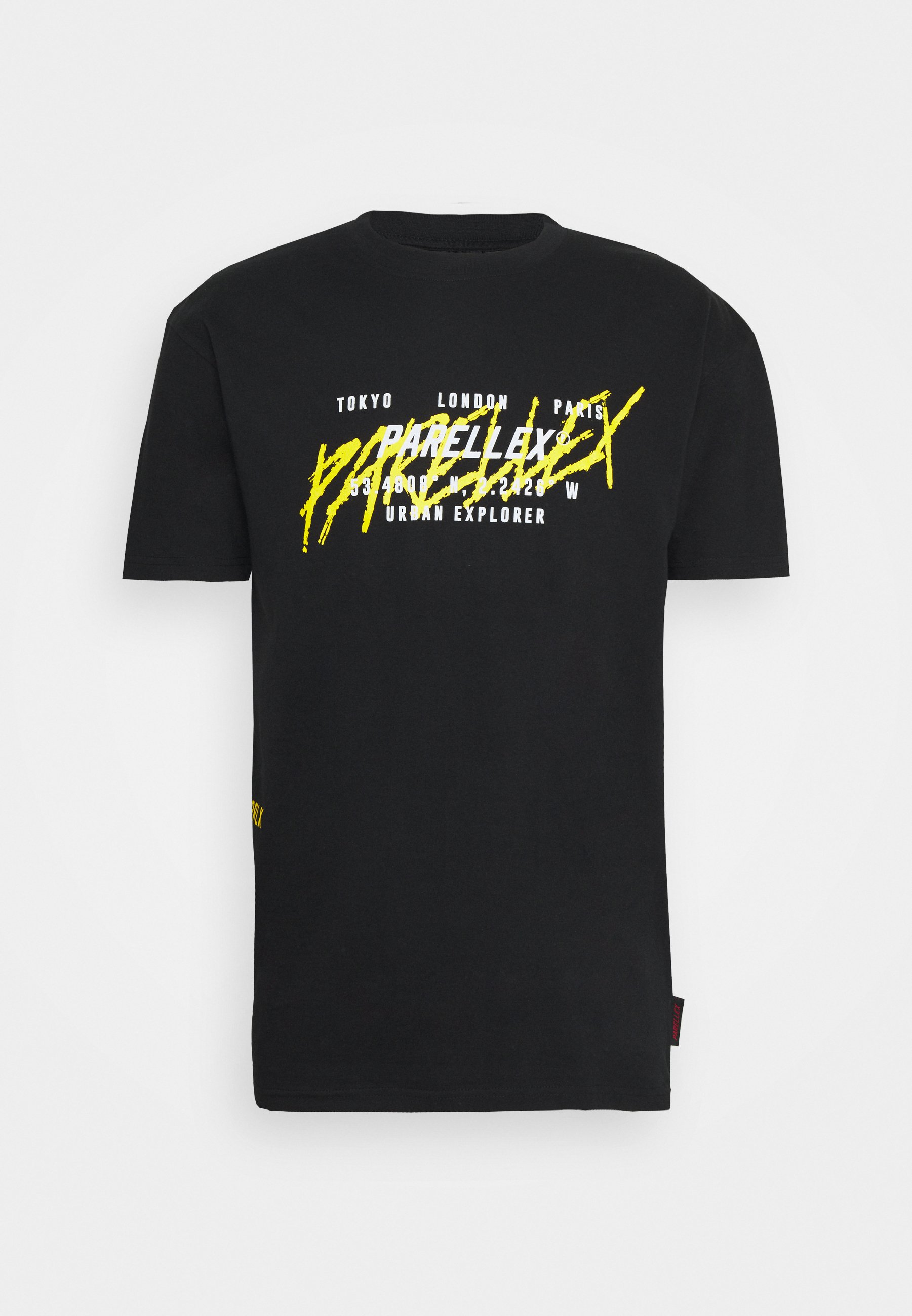 PARELLEX EXPLORER TEE - T-shirt con stampa - black/antracite - Zalando.it