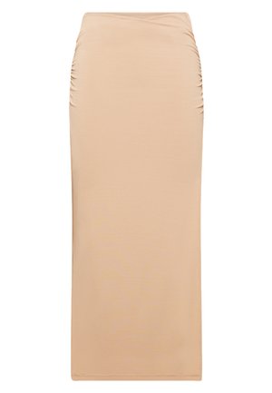 Wolford CREPE JERSEY - Pencil skirt - almond